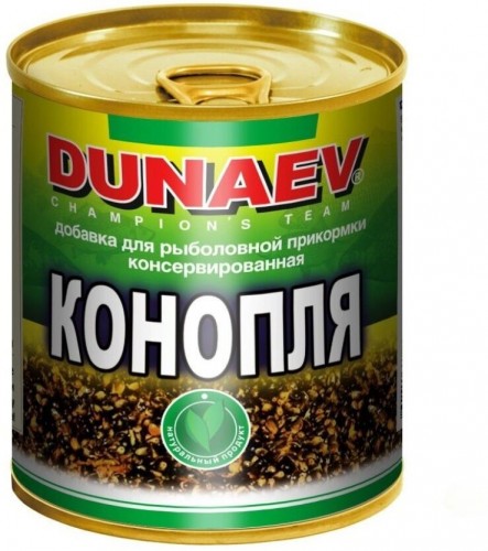 Добавка для прикормки металлобанка DUNAEV Конопля 320мл