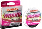 Плетёный шнур DUNAEV Micro PEx4 100м #0.3/0.090мм 3.20кг PinkColor