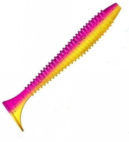Виброхвост ZUB Swing 160мм цвет 023 желто-розовый 4шт/уп