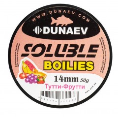 Бойлы DUNAEV Пылящие 14мм Тутти-Фрутти