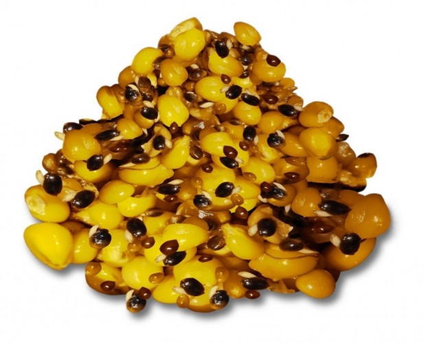 Добавка для прикормки металлобанка DUNAEV Конопля Кукуруза 320мл