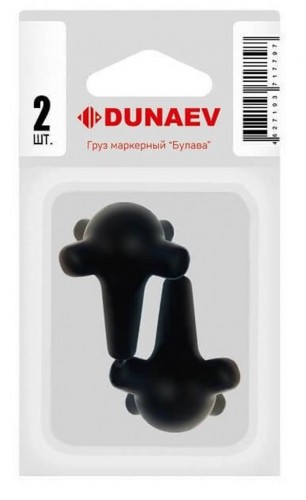 Груз маркерный DUNAEV Булава 80гр 2шт/уп