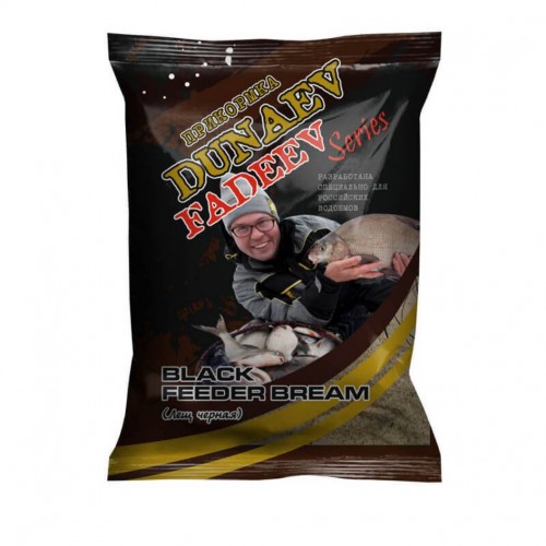 Прикормка DUNAEV-FADEEV 1кг Feeder Bream Black