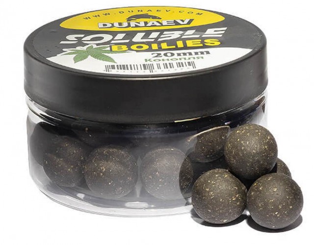 Бойлы DUNAEV Пылящие 20мм Конопля