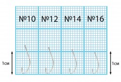 Крючок DUNAEV Classic 218 #10 10шт/уп