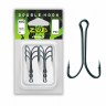 Крючок двойной ZUB 802 Short #1/0 5шт/уп