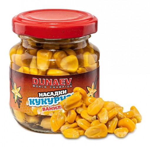 Насадка стеклобанка DUNAEV Кукуруза Ваниль 100мл