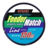 Леска монофил DUNAEV Feeder-Match Sinking Black 150м 0.22мм 4.40кг