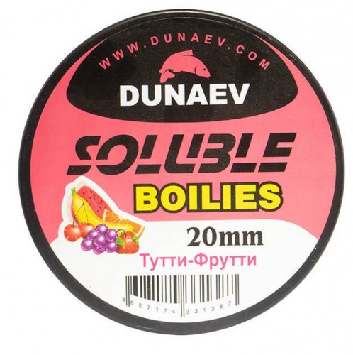 Бойлы DUNAEV Пылящие 20мм Тутти-Фрутти