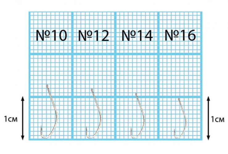 Крючок DUNAEV Classic 218 #16 10шт/уп