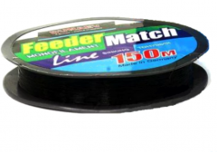 Леска монофил DUNAEV Feeder-Match Sinking Black 150м 0.25мм 5.80кг