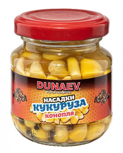 Насадка стеклобанка DUNAEV Кукуруза Конопля 100мл