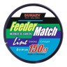 Леска монофил DUNAEV Feeder-Match Sinking Black 150м 0.30мм 8.30кг