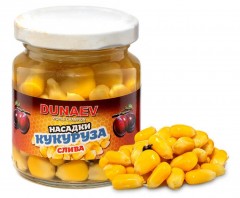 Насадка стеклобанка DUNAEV Кукуруза Слива 100мл