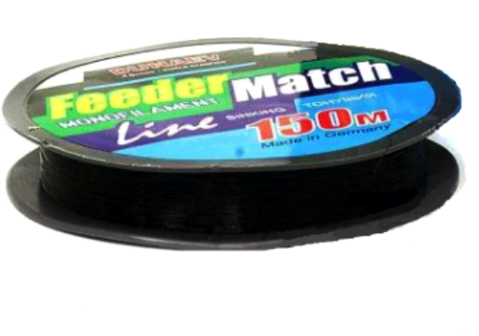 Леска монофил DUNAEV Feeder-Match Sinking Black 150м 0.32мм (8,9 кг ...