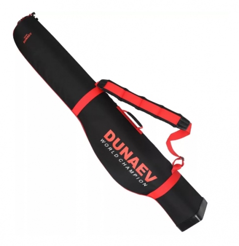 Чехол для удилищ DUNAEV Team Dunaev 165см жесткий 4 секции цв: чёрный