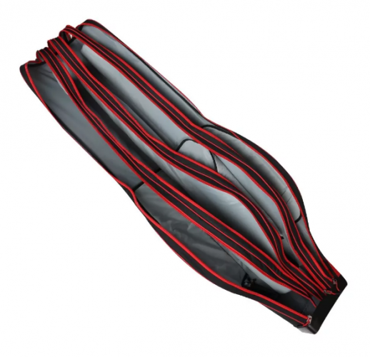 Чехол для удилищ DUNAEV Team Dunaev 165см жесткий 4 секции цв: чёрный