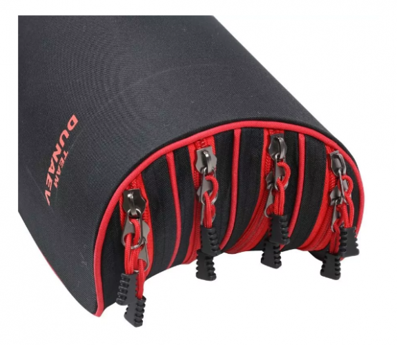 Чехол для удилищ DUNAEV Team Dunaev 165см жесткий 4 секции цв: чёрный