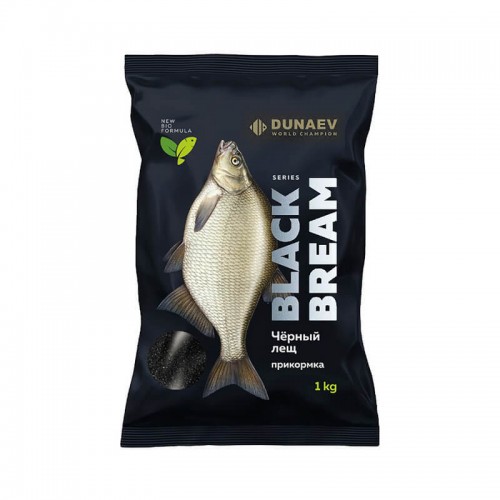 Прикормка DUNAEV Black Series 1 кг BREAM Лещ